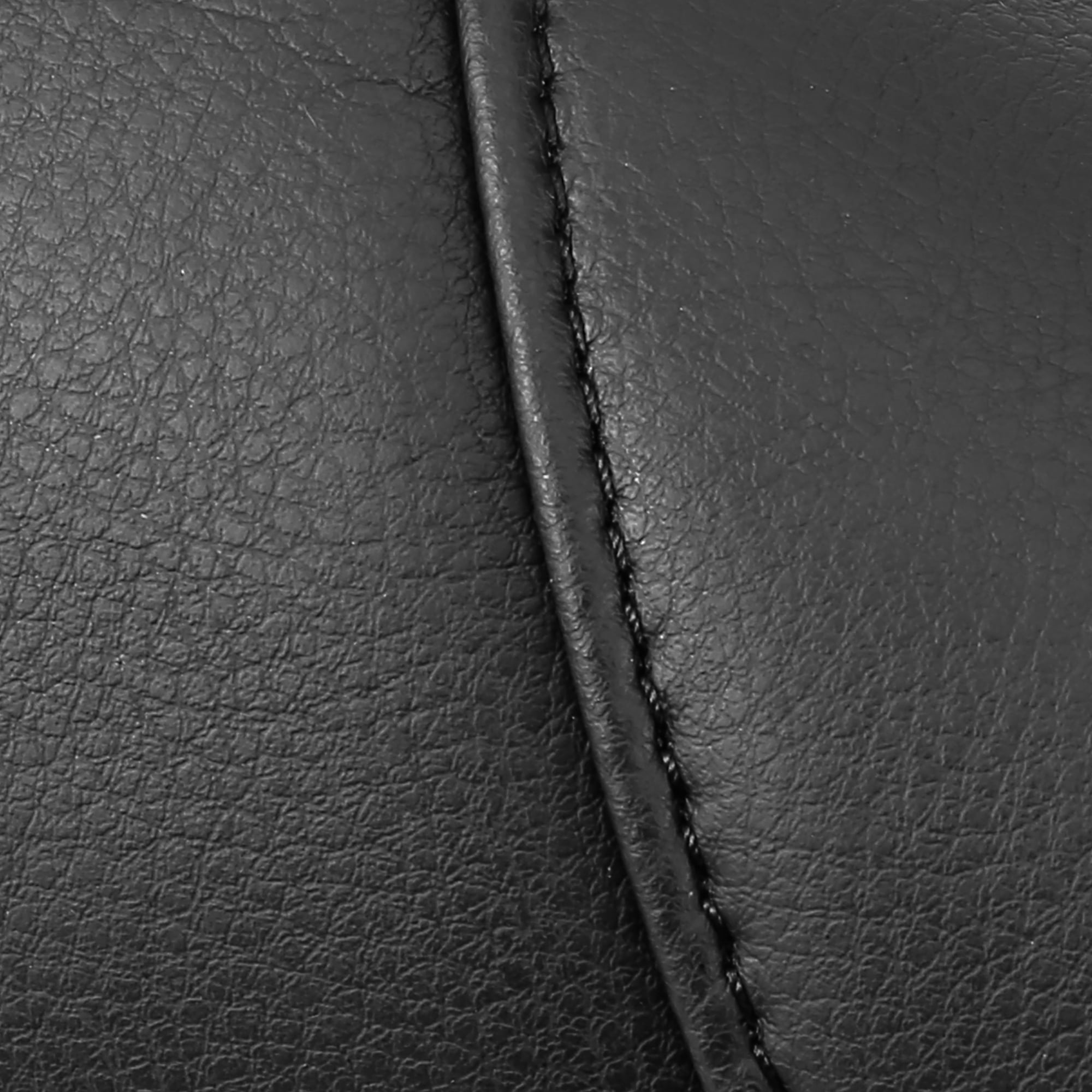 1 Pair Auto Front Seat Armrest Cover Replacement Microfiber Leather Black for Honda CR-V 2007-2009