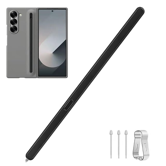 Lápiz capacitivo Bimahoo para Samsung Galaxy Z Fold 6 Fold 5, color negro