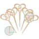 thumbnail image 4 of Números de mesa de madera para bodas (20 unidades). Tarjetas numeradas con motivos florales de madera, numeradas del 1 al 20., 4 of 8