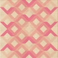thumbnail image 1 of Ahgly Company Machine Washable Indoor Square Transitional Deep Peach Orange Area Rugs, 5' Square, 1 of 7