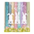 thumbnail image 2 of Eespoir No-Drill Easter Bath Curtain, Linen Fabric Shower Curtain For Holiday, Bathroom Decoration With Hook System, Spring Theme, Rental Friendly, Easy Change(D), 2 of 6