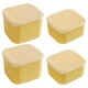 thumbnail image 4 of 4pcs recipientes de almacenamiento de queso con tapas de queso recipiente de queso, 4 of 6