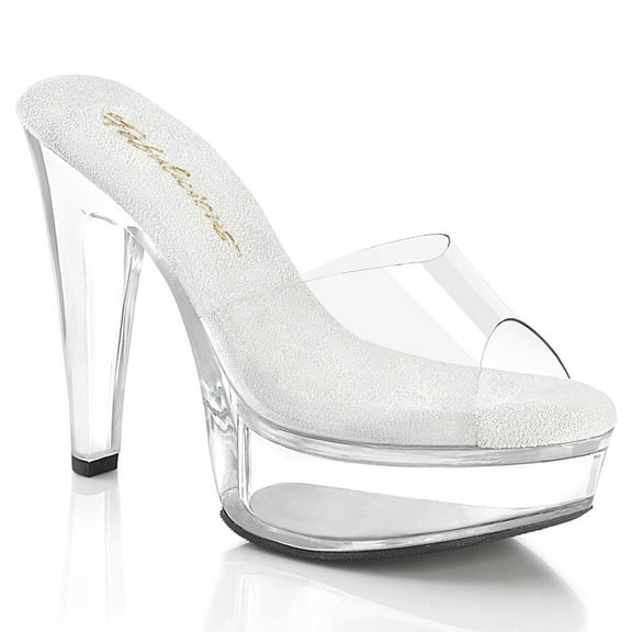 Fabulicious MARTINI-501 Women's 5" Heel Platform Slides Sandals Shoes