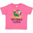 thumbnail image 3 of Inktastic Vero Beach Fl Vacation Girls Toddler T-Shirt, 3 of 5