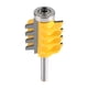 thumbnail image 4 of 1/4?inch diámetro de corte reversible dedo Glue Joint Router Bit vástago de 1/10.2?cm Reversible dedo Glue Joint Router Bit fresa madera herramienta de la carpintería Ecomeon no, 4 of 6