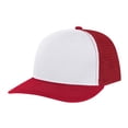thumbnail image 1 of TOPTIE Mens 6 Panel Trucker Cap, Adjustable Snapback Summer Mesh Hat for Outdoor Sports, 1 of 8