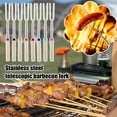 thumbnail image 2 of 32 Inch Extendable Marshmallow Roasting Sticks - Safe, Color-Coded, Easy to Clean, 8 Pack, 2 of 9
