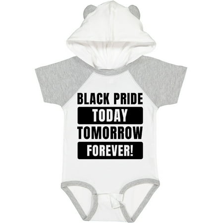 

Inktastic Black History Month Black Pride Today Tomorrow Forever Gift Baby Boy or Baby Girl Bodysuit