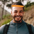 thumbnail image 2 of Miangastore Hair Bands Orange 2Pcs 9.4X0.6X0.4In, 2 of 8