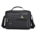 thumbnail image 1 of Black Horizontal Men'S Business Work Storage Shoulder Bag/Tote Bag D, Men'S Business Work Organizer Shoulder & Handbag – Stylish Functional Design for Perfect for Daily Commuting and Storage, 1 of 8