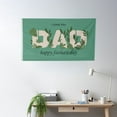 thumbnail image 2 of Cayyon Happy Fathers Day Flags 3x5 Happy Father's Day Flag Banner with 2 Brass Grommets for Outside Vertical Holiday Yard Décor, 2 of 4