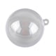 thumbnail image 4 of Bola De Plástico Transparente De Plástico Flor Preservada PS Bola Hueca De Plástico Bola Redonda B02 5 Cm<无>, 4 of 8