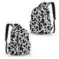thumbnail image 2 of Whosucclay Cow Print 17 Inch Kids Backpack, Spacious Kids School Bag, Lightweight Large Capacity Bookbag for Elementary School Middle School High School, 2 of 8
