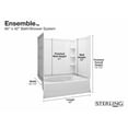 thumbnail image 2 of Sterling 71110110 Ensemble 60" X 43-1/2" X 73-1/4" Vikrell Shower - Off White, 2 of 6