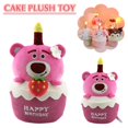 thumbnail image 4 of Muñeca de peluche con forma de pastel de cumpleaños con música, 4 of 6