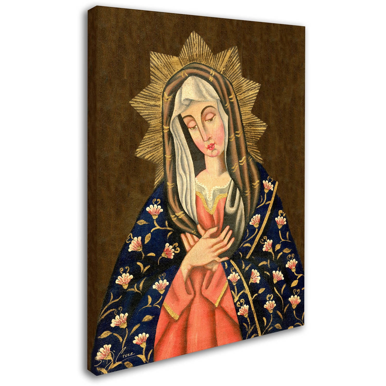 Trademark Fine Art "The Virgin II" Canvas Art by Masters Fine Art