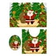 thumbnail image 2 of Calcomanía De De Navidad De 3 Piezas, Antideslizante, Autoadhesiva, Extraíble, A Prueba De Agua 3 Colco Etiqueta del asiento del inodoro, 2 of 8