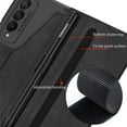 thumbnail image 3 of for Samsung Galaxy Z Fold 3 Case, Flip Wallet Card Slots, Removable S-Pen Holder Bracket Slot Stand Retro PU Leather Z Fold 3 Phone Case,Durable for Galaxy Z Fold 3 5G Case (Litchi, Samsung Z Fold3), 3 of 11