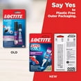 Loctite Super Glue Plastics Bonder, 10.14 oz Activator Stick + 10.07