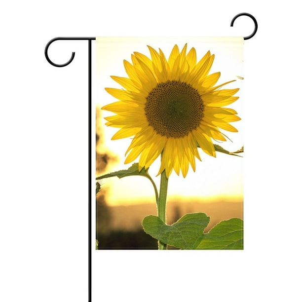 Popcreation Sunflower Garden Flag Summer Ocean Sea Sunset 12x18 Inches Outdoor Flag Home Party Walmart Com Walmart Com
