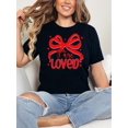 thumbnail image 1 of You are Loved Tee, Christian Coquette Valentines T-shirt, John T-shirt, Pink Valentines Day T-shirt, Bible Verse Tee Design, Valentine Hearts, Loose Style for women, Perfect for Holiday Parties & Gi, 1 of 6