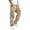G-Beige, variant on Men's Cargo Pants with Pockets Drawstring Long Trousers Relaxed Fit Stretch Work Pants