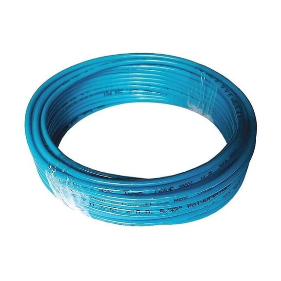 Manufacturer Varies Tubing,5/32 In OD,50 Ft L, Light Blue 2LZF2