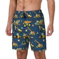 thumbnail image 1 of Fotbe Modern Excavator Traje de Baño para Hombre – Shorts de Natación de Secado Rápido con Forro y Bolsillos-Small, 1 of 6