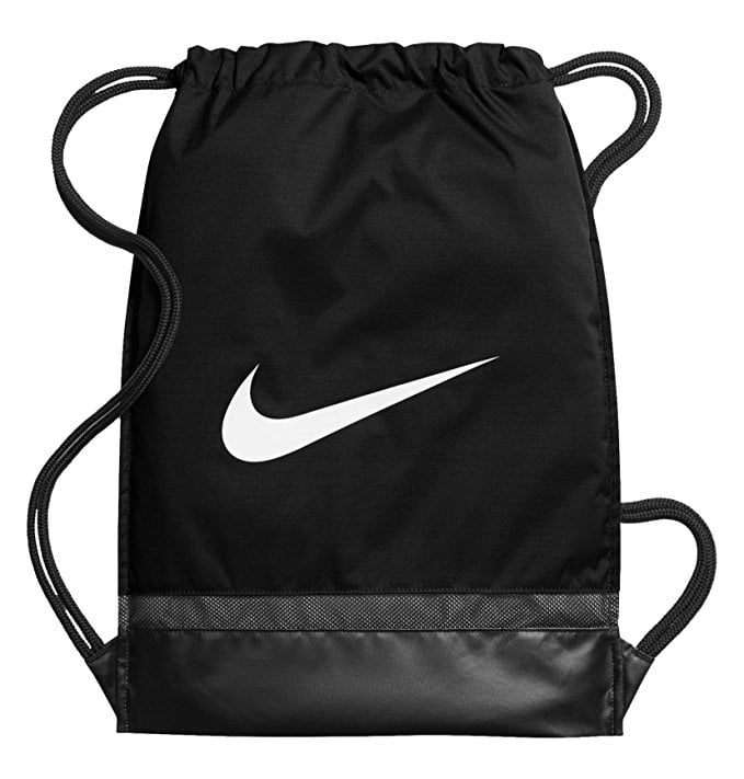 Nike Brasilia Black/White Training Gymsack Bakpack - Walmart.com