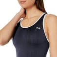 thumbnail image 2 of Tyr Hexa Durafast Elite Maxfit Female (Navy/White, 26), 2 of 6