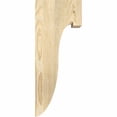 thumbnail image 3 of 6"W x 8"D x 20"H Del Monte Rough Sawn Corbel, Douglas Fir, 3 of 9