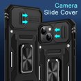 thumbnail image 2 of Funda de teléfono DEERLAMN para iPhone 15 de 6.1 pulgadas con funda de cámara deslizante, 2 of 7