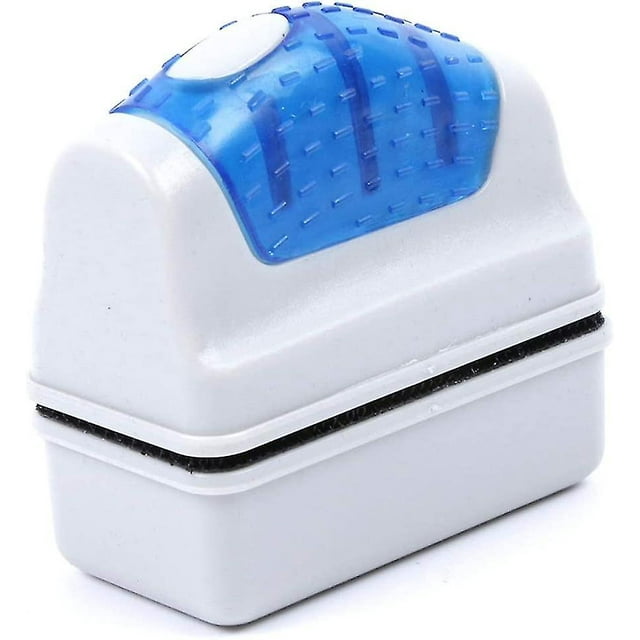 Magnetic Glass Cleaning Brush Cleaner Magnet Glass Scraper Algae Cleaning Floating Brush For Aquarium Fish Tank Size S