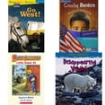 thumbnail image 1 of Children's Fun & Educational 4 Pack Paperback Book Bundle (Ages 6-12): Language, Literacy & Vocabulary - Reading Expeditions U.S. History and Life: Go West! Rise and Shine, Crossing Borders: Stories o, 1 of 5