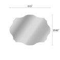 thumbnail image 3 of RADIANCE Goods Large Frameless Wall Mirror 24x32, 3 of 10