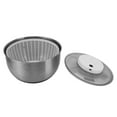 thumbnail image 1 of Salad Spinner, Electric Durable Easy Operation Stainless Steel Basket Versatile Kitchen Tools Battery Powered  for Cooking, 1 of 7