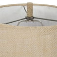 thumbnail image 5 of Maklaine 1-Light Farmhouse Resin Table Lamp with Round Shade in Natural, 5 of 8