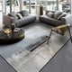 thumbnail image 4 of Fashion simple modern abstract ink black grey carpet bedroom kitchen door mat living room large rug floor mat parlor customized My Lux Decor Round, 4 of 7