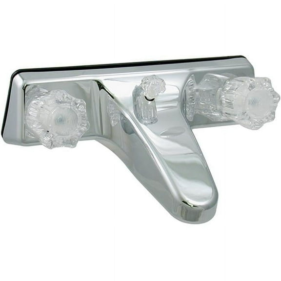 Tub with Shower Spout Diverter Plastic, Chrome