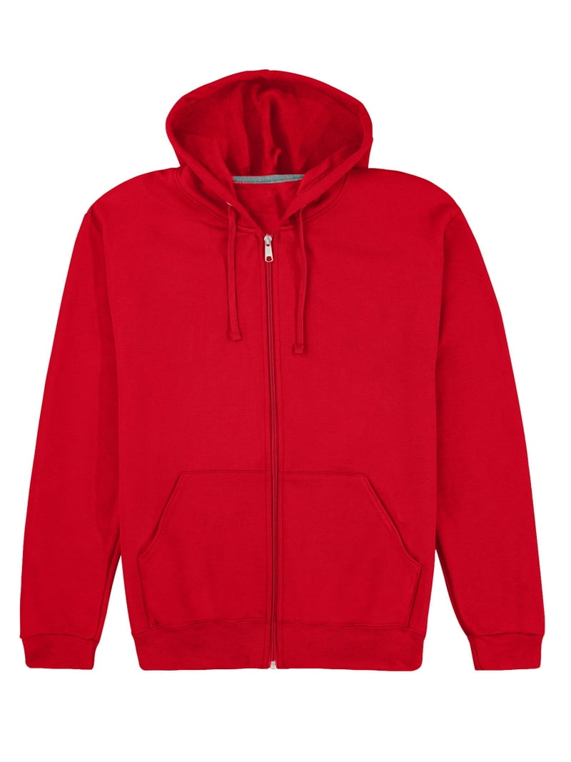 Fruit of the Loom Men's EverSoft Fleece Full Zip Hoodie Jacket