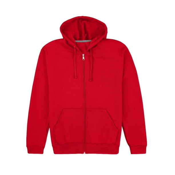 Fruit of the Loom Men's EverSoft Fleece Full Zip Hoodie Jacket