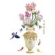 thumbnail image 2 of Pegatina de pared,Estilo chino de la decoración de la pared Pegatina DIY Obra de arte,Vinilos Decorativos Flor Mural Creativo Elegante,Art Decal Porch Wallpaper Sala de estar Estilo A, 2 of 9