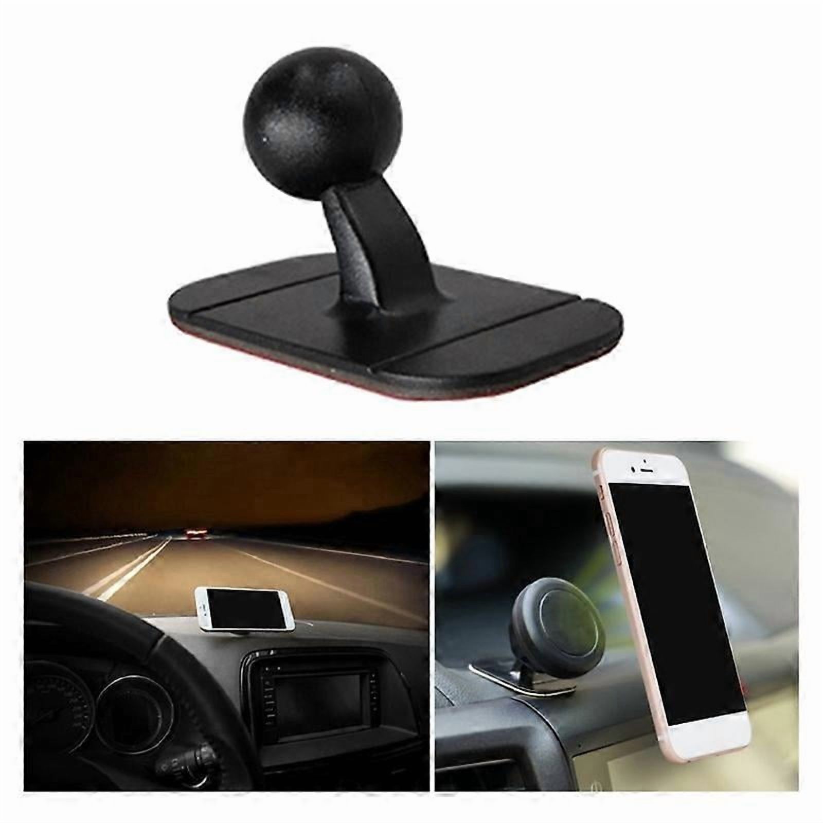 Car Dashboard Cellphone Mount Holder 17mm Ball Head Universal Phone ...