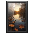 thumbnail image 1 of Cuadro Decorativo 89x59 cm Otoño Papel Metálico Textura Brillante, 1 of 6