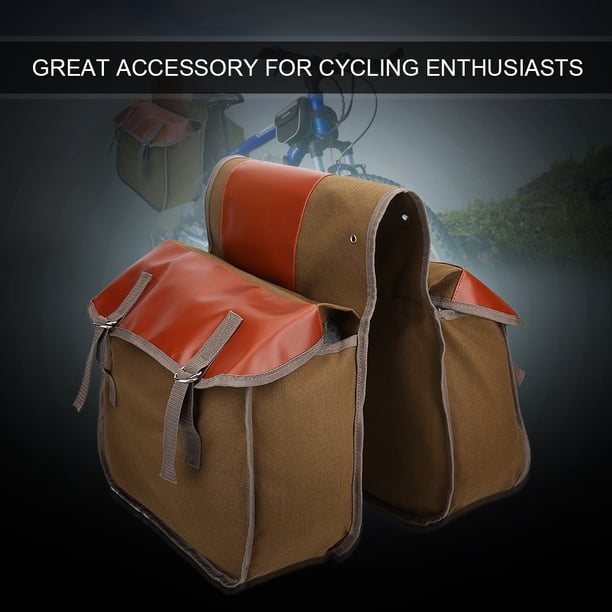 Bolsa trasera para bicicleta, almacenamiento en estante trasero para bicicleta, Aceesory, bolsa trasera para bicicleta, estética elegante