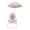 plant, variant on koolsoo Kids Camping Chair with Umbrella Beach Chair for Camping Backpacking Fishing Pineapple