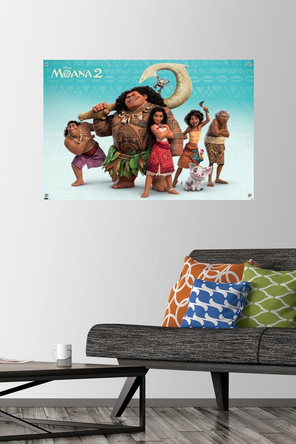 Disney Moana 2 - Group Wall Poster