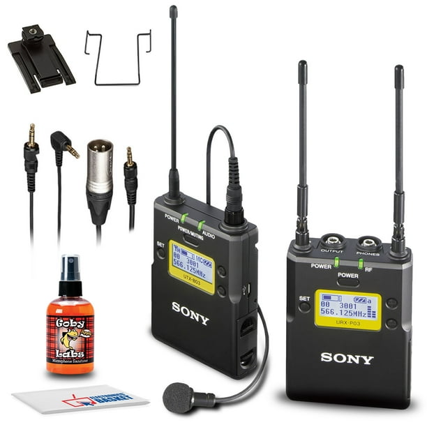 Sony UWPD21 CameraMount Wireless Omni Lavalier Microphone System
