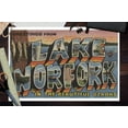 thumbnail image 3 of Lake Norfork, Arkansas, Large Letter Scenes (12x18 Wall Art Poster, Room Decor), 3 of 3