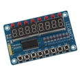 thumbnail image 4 of Pantalla LED TM1638 Módulo De Tubo Digital De 8 Bits 8 Teclas 8 Bits Compatible Con STC, 4 of 7